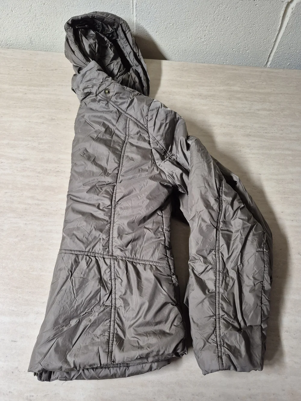 Dollhouse Kids Puffer Jacket - Taupe
